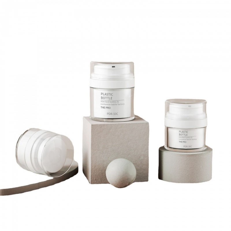 New acrylic airelss jars for creams and lotions (30ml & 50ml) - cosmetic bottles