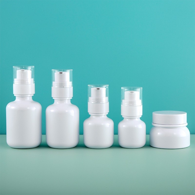 40/50g, 60/100/120ml Refill Bottles, White Cosmetic Bottles, Foundation, Medical Beauty Lotion, Cream Bottles