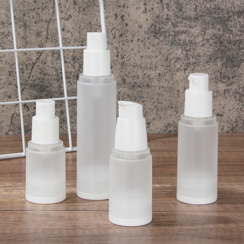 15ml 20ml 30ml 50ml 80ml 100ml Face Cream Emulsion Lotion Airless Press Spray Bottle Cosmetic Vacuum Packaging