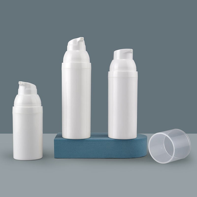 Factory direct sales of 30ml/50ml/80ml/100ml snap-on airless bottles
