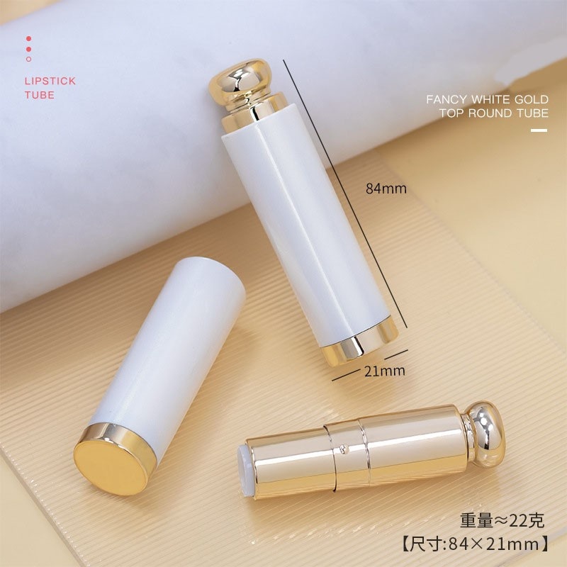 Wholesale packaging materials for 12.1mm square and round lipstick tubes (empty tubes)