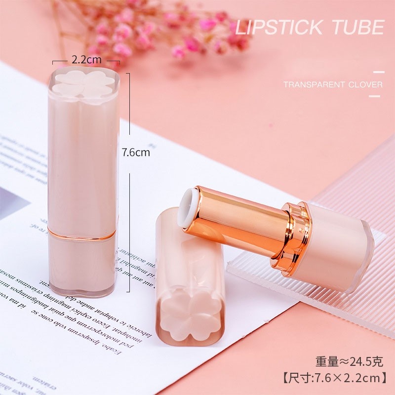 Wholesale packaging materials for 12.1mm square and round lipstick tubes (empty tubes)