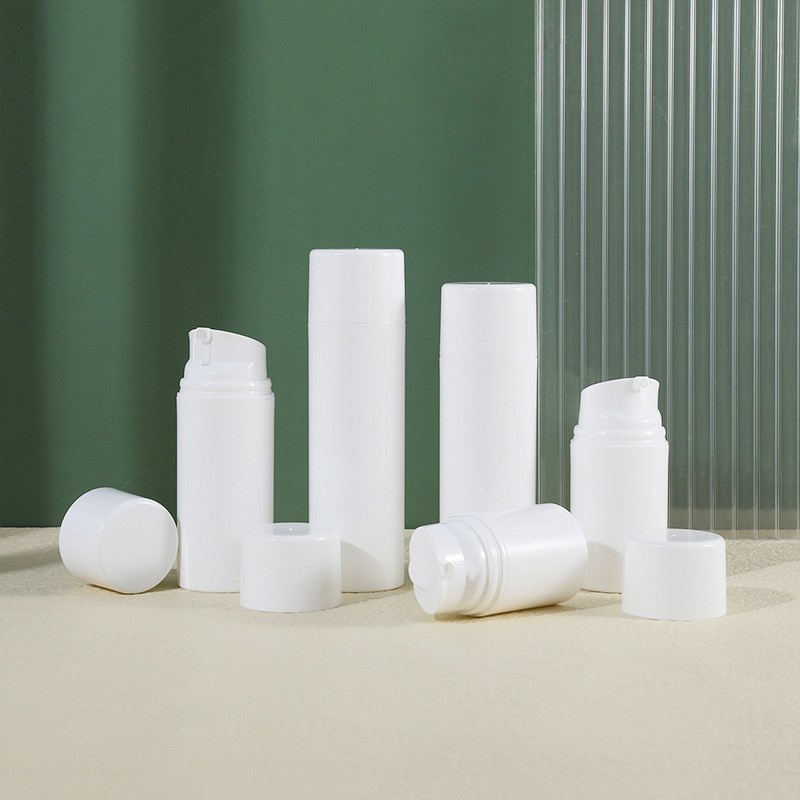 PCR-PP Bayonet 30ml50ml80ml Emulsion Vacuum Bottle Rpp Cosmetics Packaging Men'S Emulsion Bottle