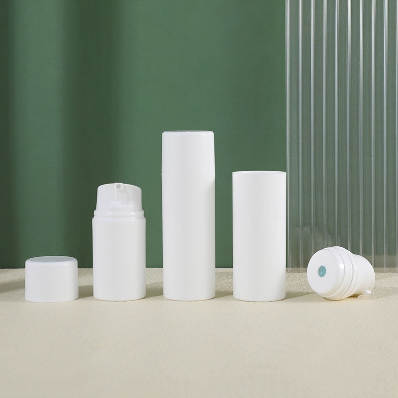 PCR-PP Bayonet 30ml50ml80ml Emulsion Vacuum Bottle Rpp Cosmetics Packaging Men'S Emulsion Bottle