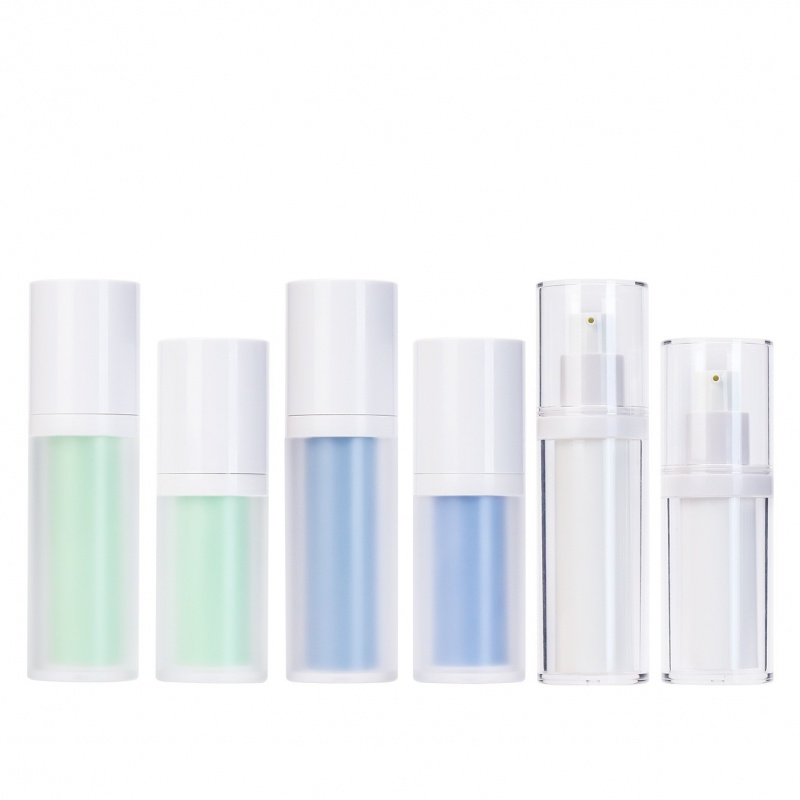 Replaceable Inner Vacuum Bottle 15ml Acrylic Eye Cream Dispenser Bottle 30ml Essence Lotion Bottle Environmental Protection