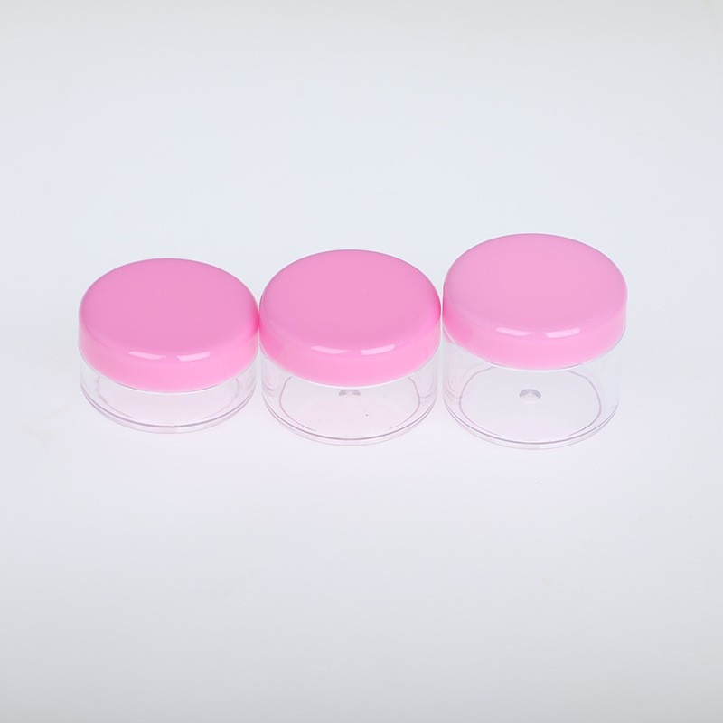 Wholesale 3g, 5g, 10g, 15g, 20g cream bottles, plastic-faced cosmetic jars, eyeshadow, and skincare product refill bottles.