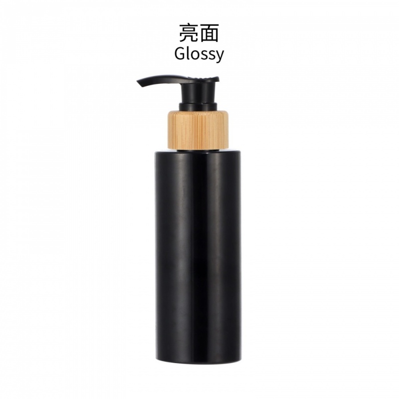 Stock Bamboo Pressing Bottle 100ml Small Bottle Skin Care Lotion Bottle Cosmetic Packaging Material 200ml Wash Bottle