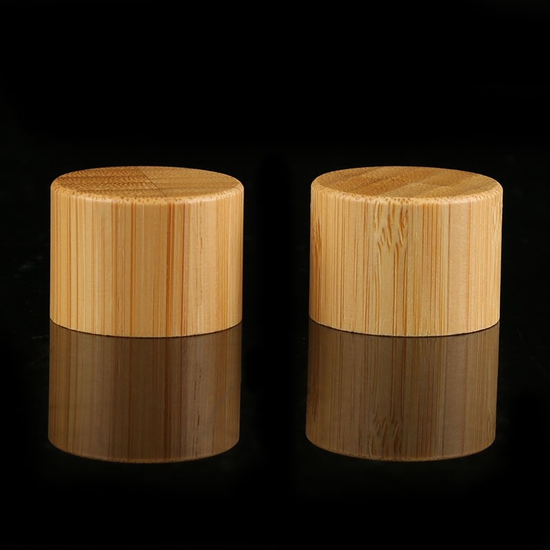 Skin Care Product Package 24_410 Package Bamboo Thread Flat Cap 24 Caliber Screw Cap Shampoo Shower Gel Bottle Cap