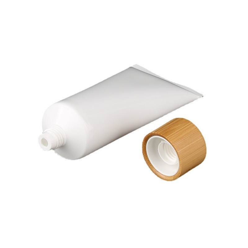 50g 100g 120g 150g Bamboo Cap Hose Bottle Pe Face Wash In Bottle Sunscreen Travel Set