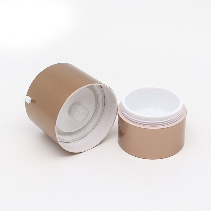 New Acrylic 30g Vacuum Bottle, Double-Layer Eye Cream, Mud Film Cream Bottle, Short And Plump Face Cream Bottle Packaging