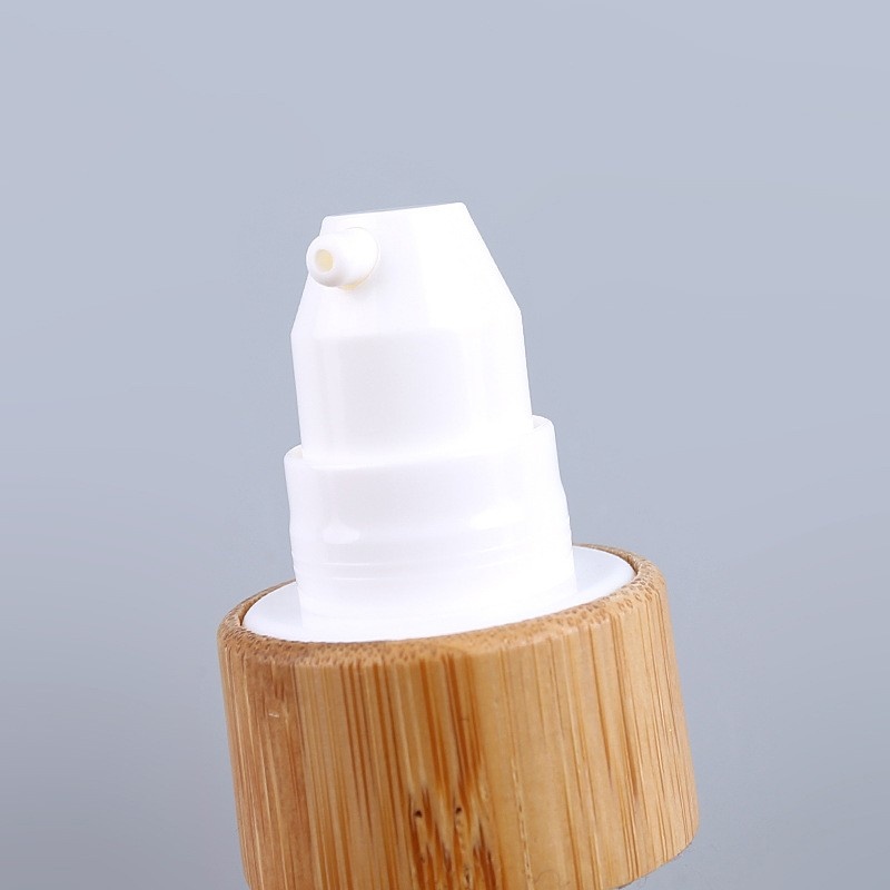 Manufacturers Supply Bamboo Powder Honey Pump Emulsion Pump Chicken Mouth Powder Pump Cosmetics Pressing Pump Head