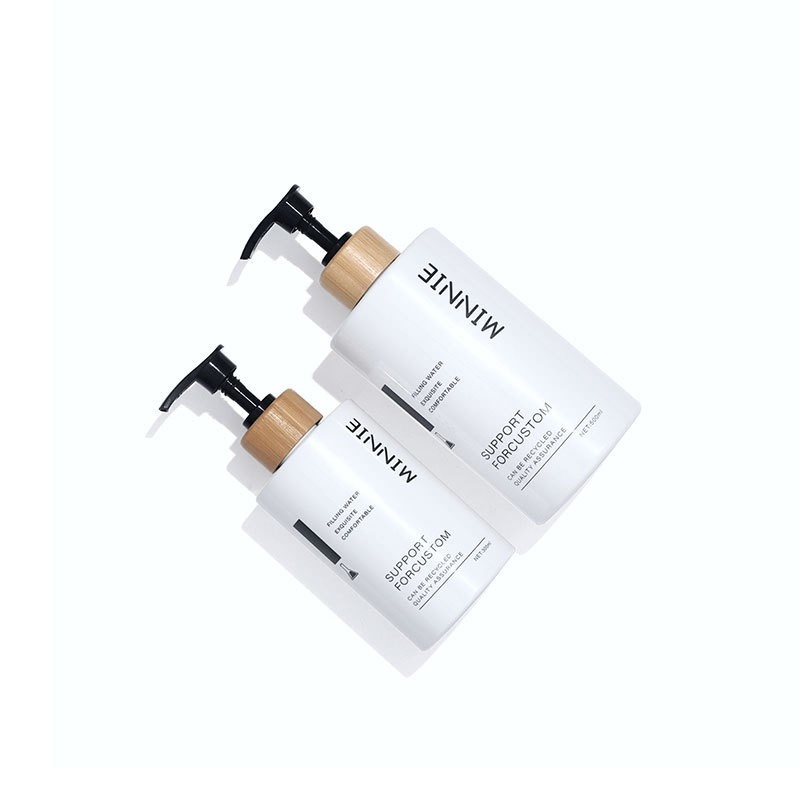 Stock 300ml500ml Lotion Dispenser Bottle Shampoo Bottle Hand Sanitizer Bottle Plastic Press Bottle Cosmetic Pet