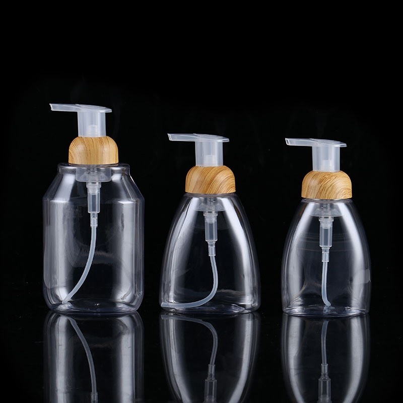 Daily Chemical Packaging 250 300 500ml Pet Foam Bottle Foam Bottle Hand Sanitizer Mousse Foam Bottle