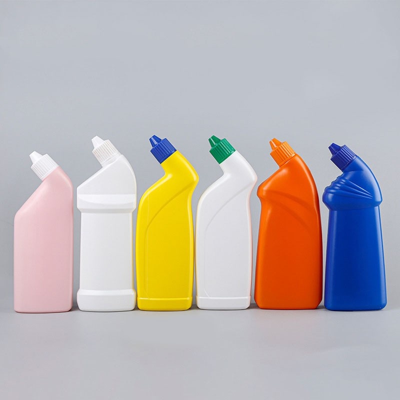 Plastic Toilet Cleaner Liquid Detergent Bottle