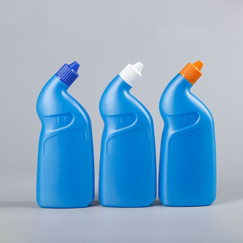 Plastic Toilet Cleaner Liquid Detergent Bottle