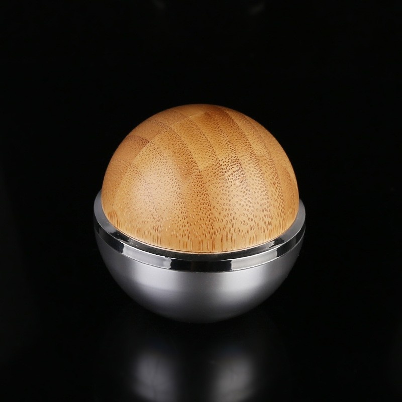 50g Bamboo Acrylic Spherical Cream Bottle Round Cream Lotion Bottle Eye Cream Eyeshadow Cream Box