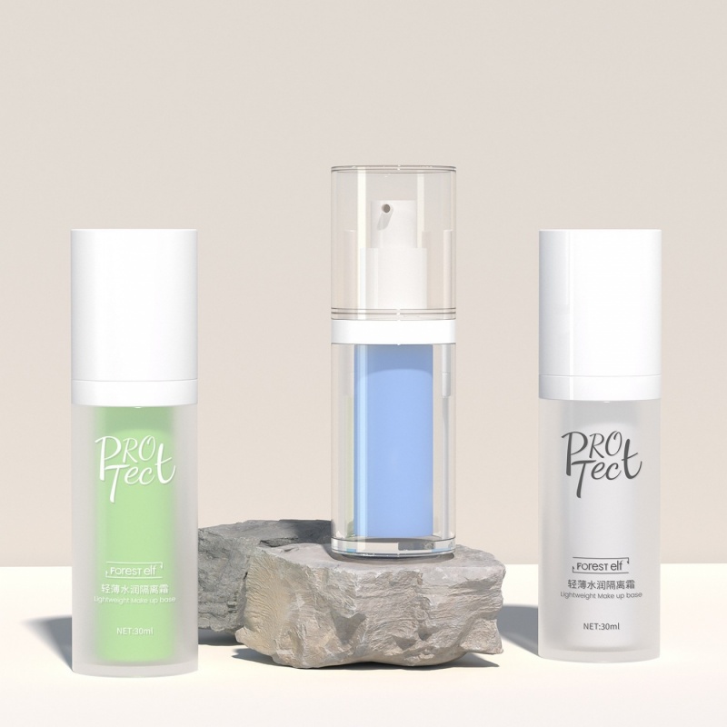 Replaceable Inner Vacuum Bottle 15ml Acrylic Eye Cream Dispenser Bottle 30ml Essence Lotion Bottle Environmental Protection