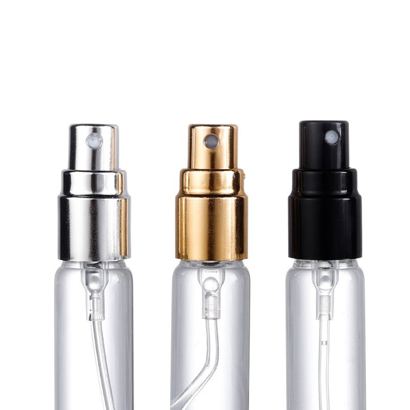Perfume dispenser, transparent glass cosmetic bottle, 10ml pull-out cap, hydrating, sunscreen, pump spray bottle