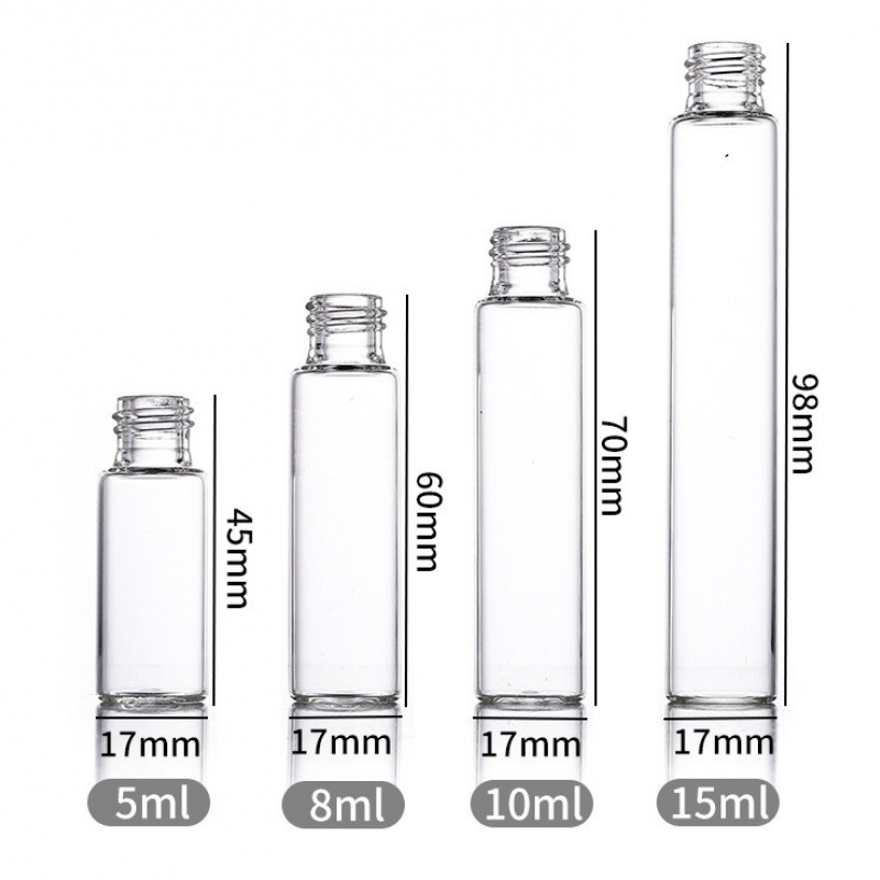 Perfume dispenser, transparent glass cosmetic bottle, 10ml pull-out cap, hydrating, sunscreen, pump spray bottle