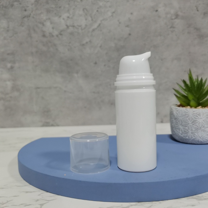 PCR-PP vacuum bottle Portable Bayonet Gel Water Emulsion bottle Cosmetics travel dispenser bottle