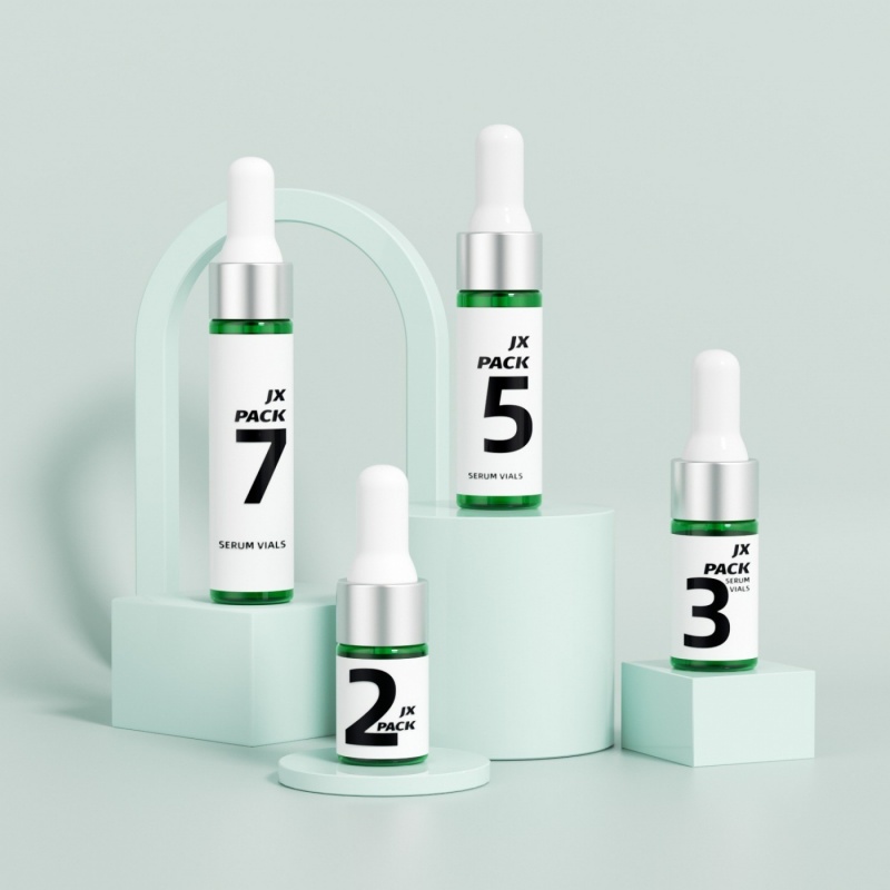 Wholesale 2ml 3ml 5ml 7ml colored rubber-tipped glass essential oil dropper bottles for travel