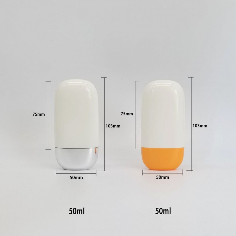 50Ml Pe Customizable Sunscreen Bottle