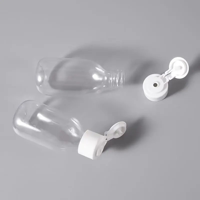 50ml Flip Top Cap Lotion Cosmetic Container Travel