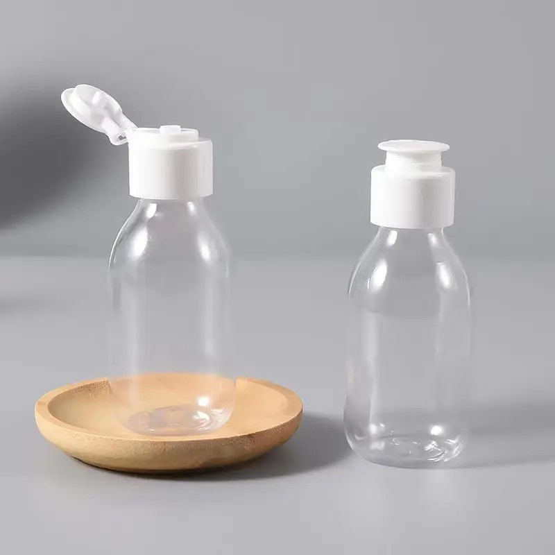 50ml Flip Top Cap Lotion Cosmetic Container Travel