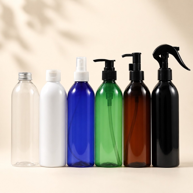 100ml 120ml 150ml 200ml 250ml 300ml White Black Amber PET Spray Bottle for Hair Salon Cleaning Fine Trigger