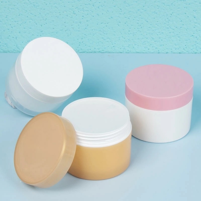 Big Size Shea Butter Plastic Cosmetic Jars With Lids