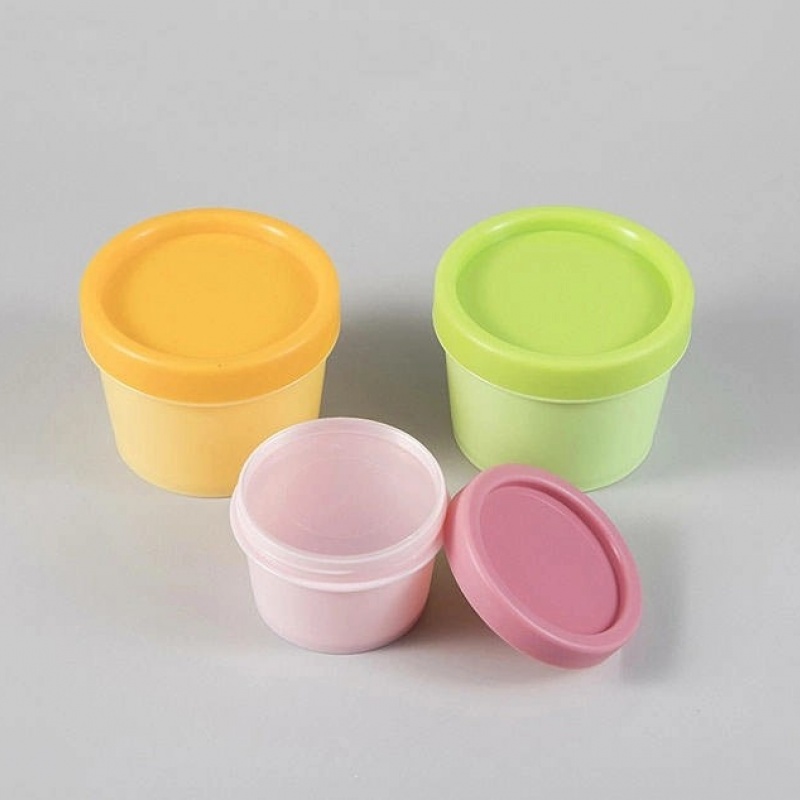 1 Oz Cosmetic PP Jars With Lids
