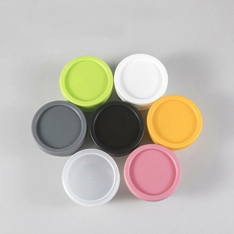 1 Oz Cosmetic PP Jars With Lids