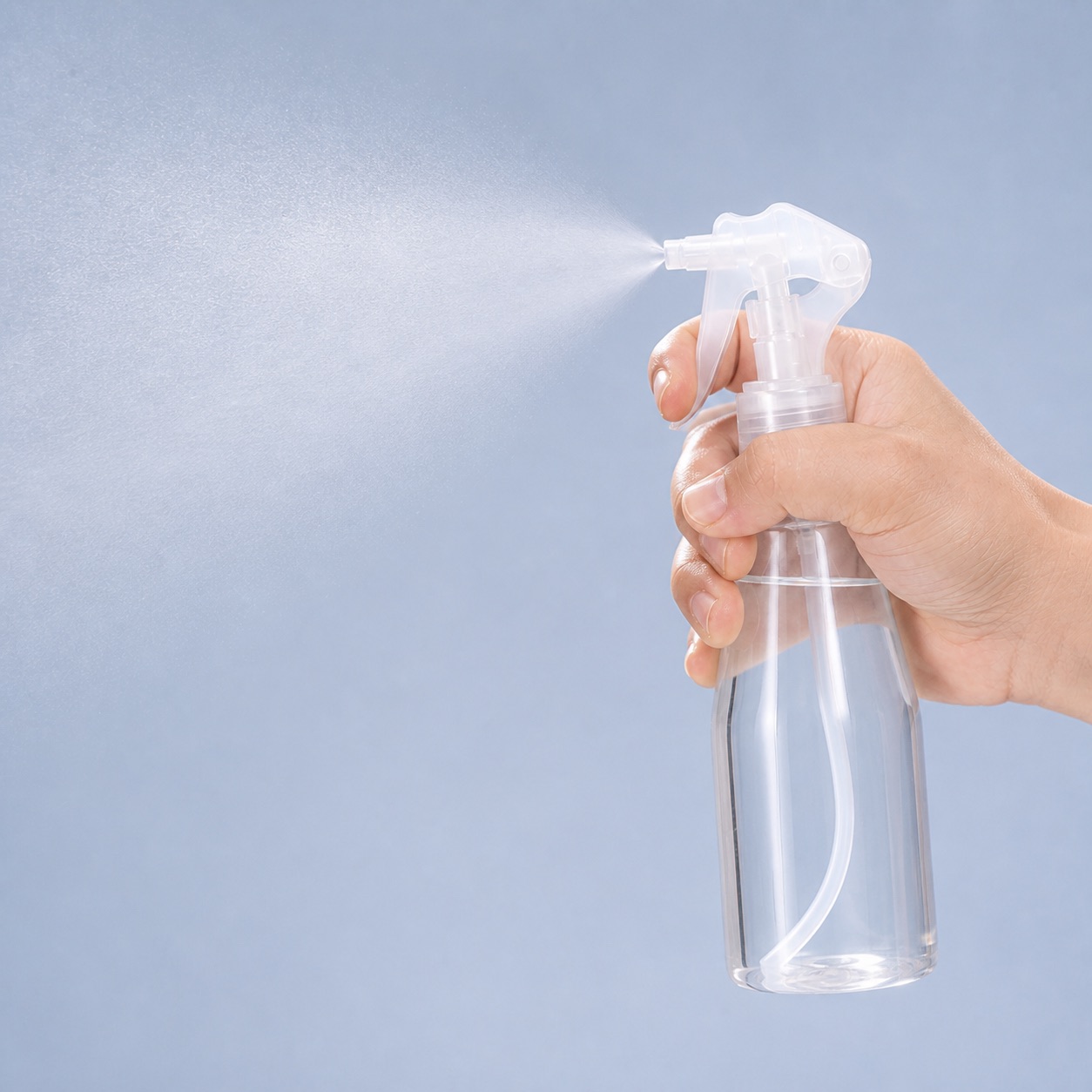 Factory Wholesale 200ml PET Fine Mist Spray Bottle for Skin Care Use