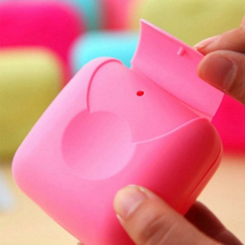 Portable Travel Colorful Soap Case Holder