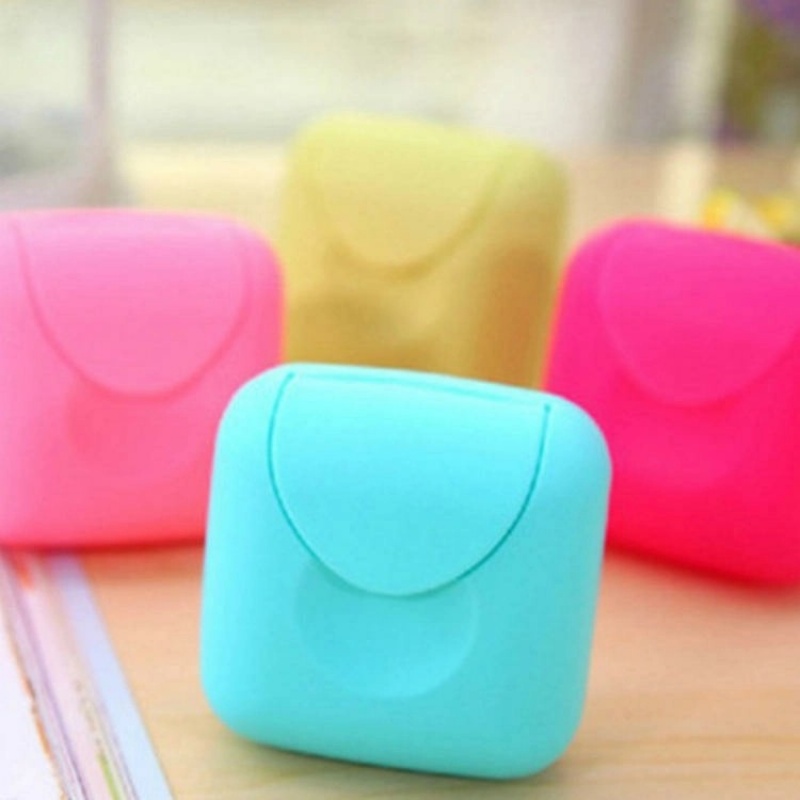 Portable Travel Colorful Soap Case Holder