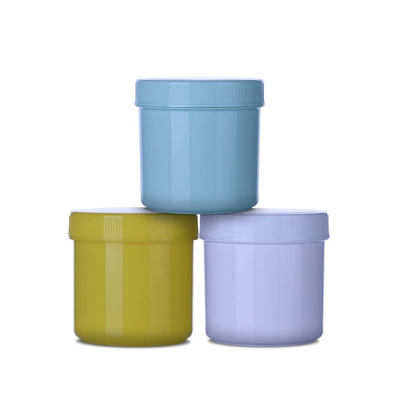 PP Transparent Plastic Frosted Cosmetic Jars