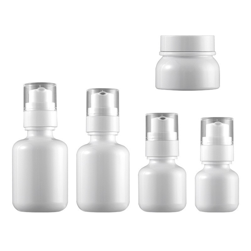 40/50g, 60/100/120ml Refill Bottles, White Cosmetic Bottles, Foundation, Medical Beauty Lotion, Cream Bottles