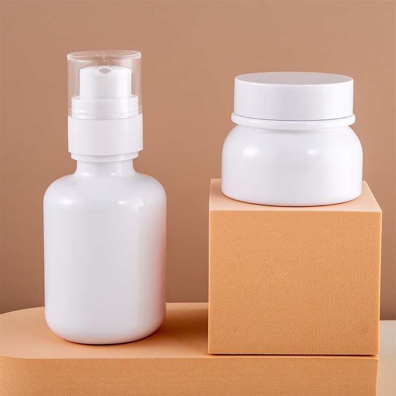 40/50g, 60/100/120ml Refill Bottles, White Cosmetic Bottles, Foundation, Medical Beauty Lotion, Cream Bottles