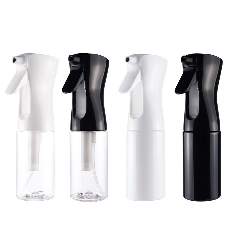 200ml/300ml continuous spray bottle, cosmetic moisturizing bottle, plastic high-pressure hair spray bottle