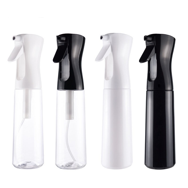 200ml/300ml continuous spray bottle, cosmetic moisturizing bottle, plastic high-pressure hair spray bottle