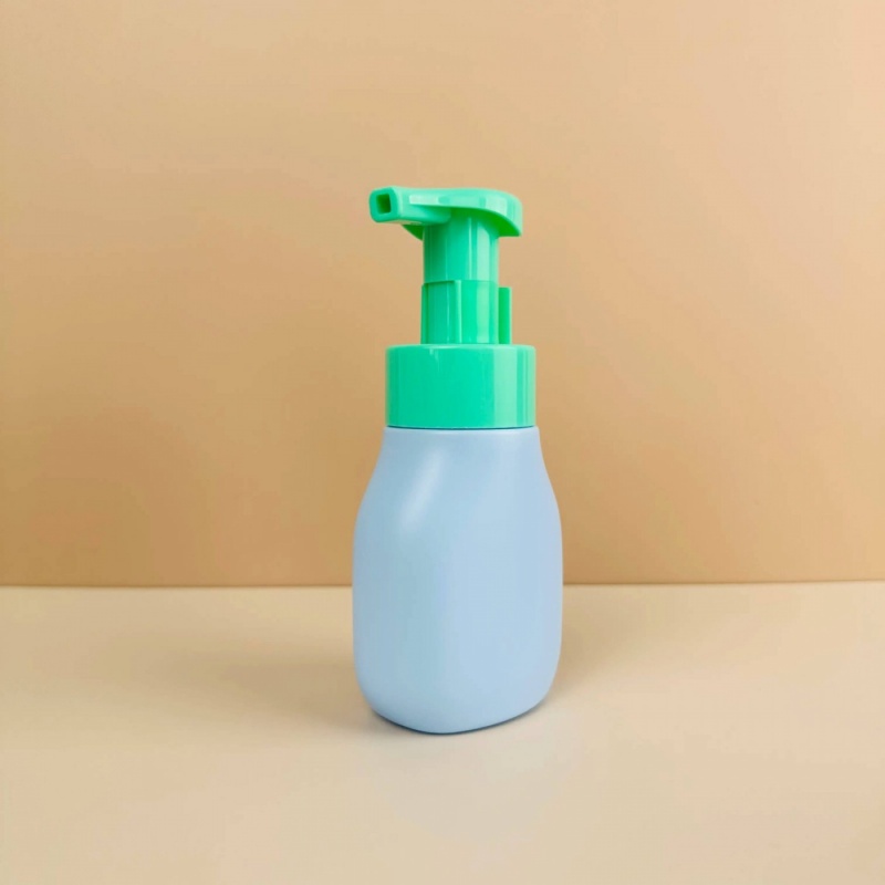 Unique Shape Plastic Foam Soap Dispenser Bottle With Pump