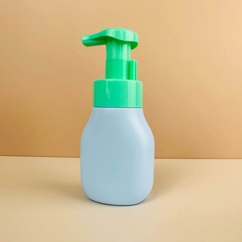 Unique Shape Plastic Foam Soap Dispenser Bottle With Pump