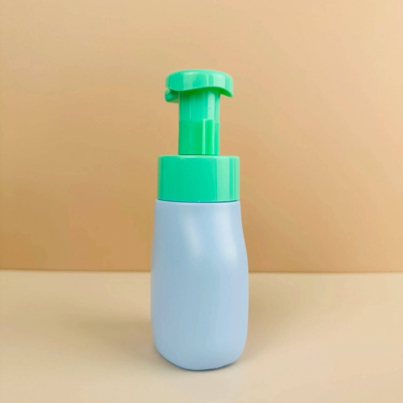 Unique Shape Plastic Foam Soap Dispenser Bottle With Pump