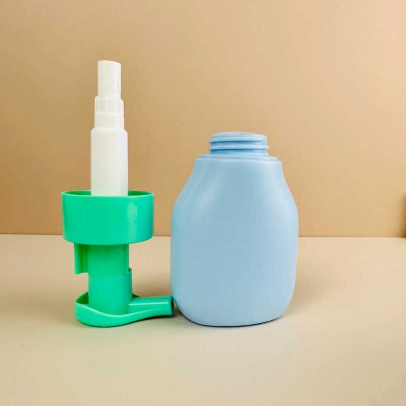 Unique Shape Plastic Foam Soap Dispenser Bottle With Pump