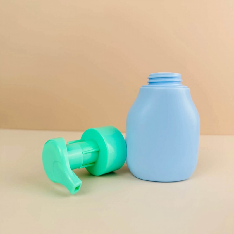Unique Shape Plastic Foam Soap Dispenser Bottle With Pump
