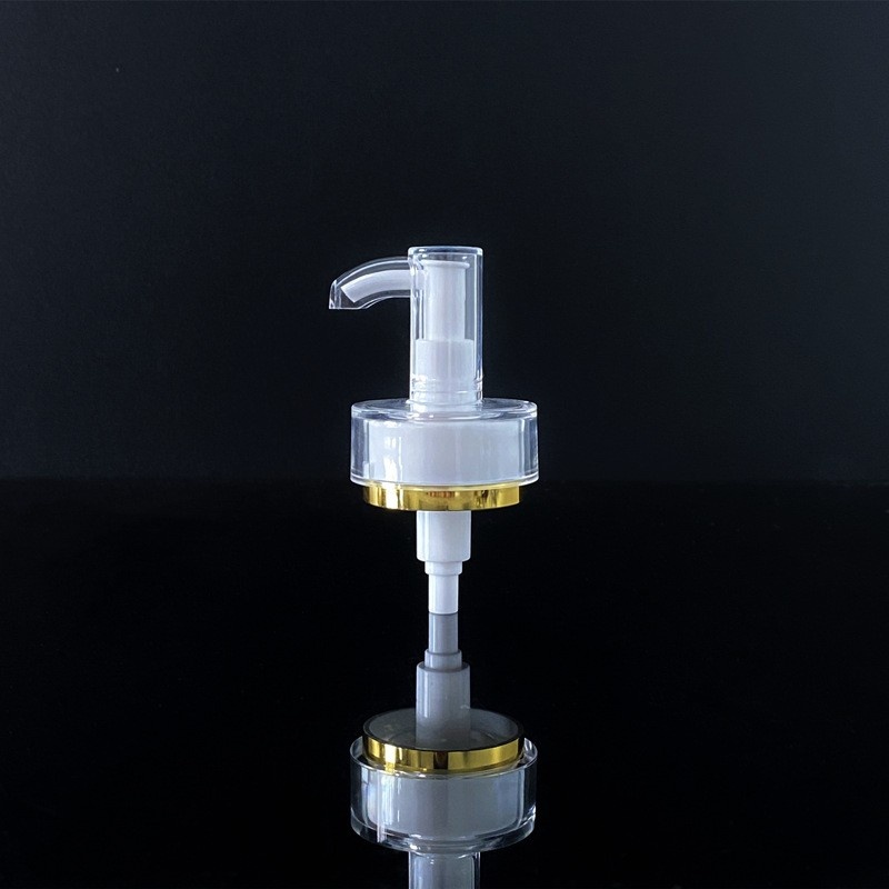 White Plastic Cosmetic Skincare Packaging Airless Pump Bottle