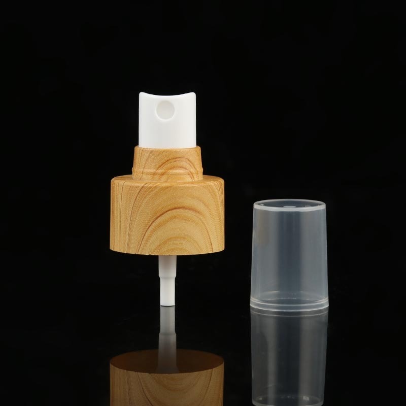 Plastic Bamboo Press Half Cover Nozzle Atomizing Nozzle Pure Dew Toner Water Perfume Fine Mist Nozzle