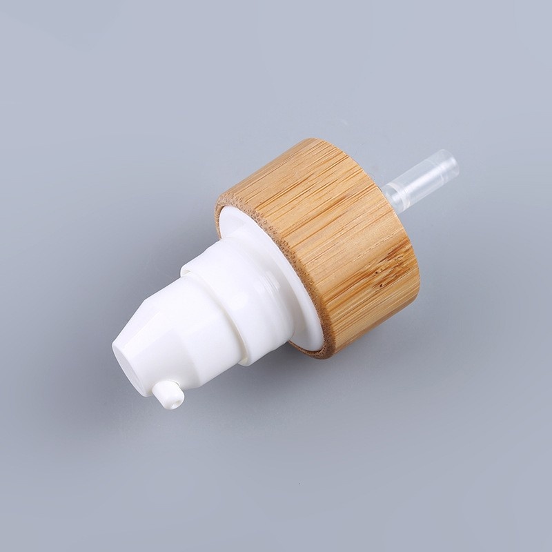 Manufacturers Supply Bamboo Powder Honey Pump Emulsion Pump Chicken Mouth Powder Pump Cosmetics Pressing Pump Head