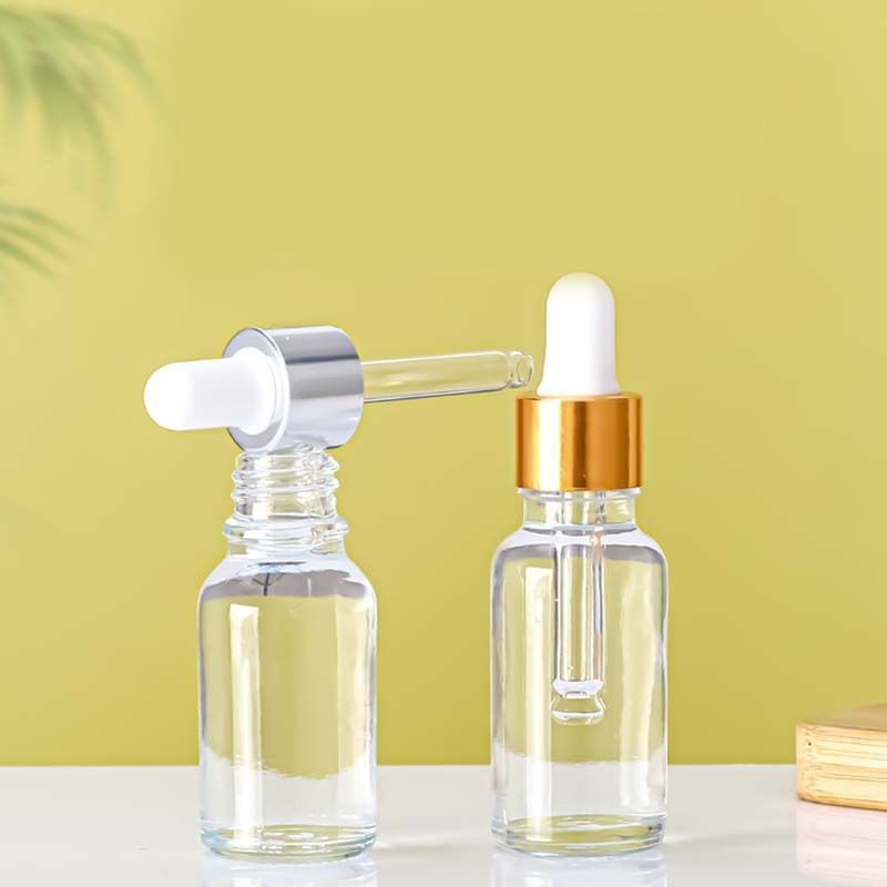 Essential oil bottles with serum pump, travel sample bottles, empty bottles, dropper bottles, serum bottles, cosmetic refill bottles